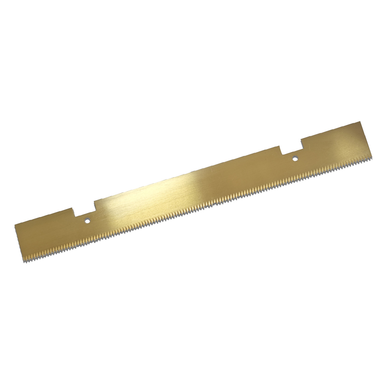 Long serrated blade